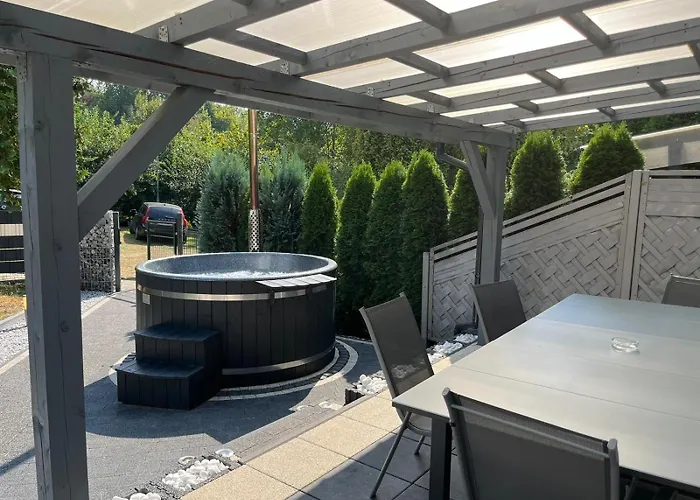 Villa Baliowy Zar Nad Jeziorem W Miedzybrodziu